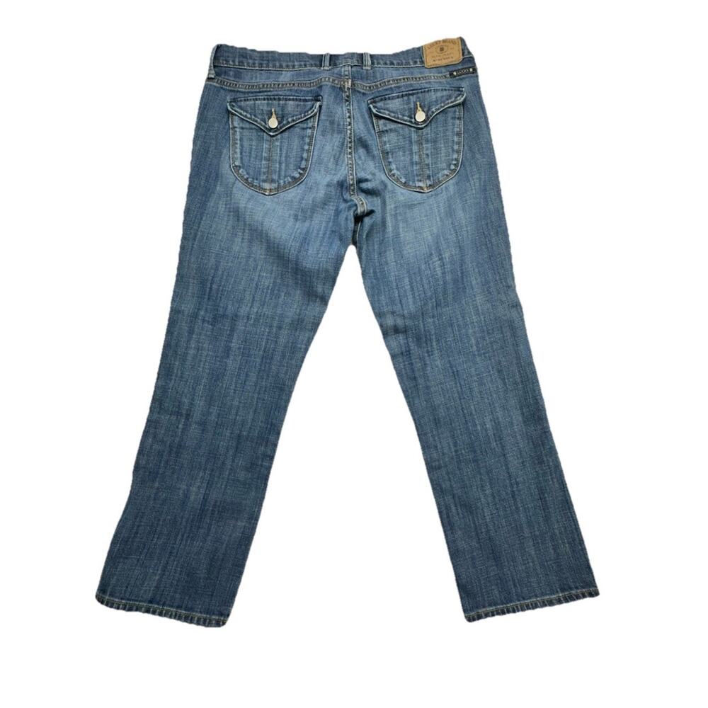 Lucky Brand Jeans Womens 8 29 Sweet N Crop Medium Wash Blue Denim Zip Fly - Picture 11 of 12